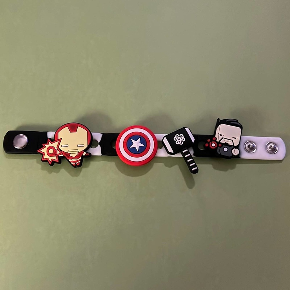 New Avengers croc charms